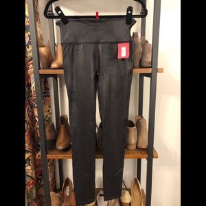 NWT Spanx Faux Leather Leggings